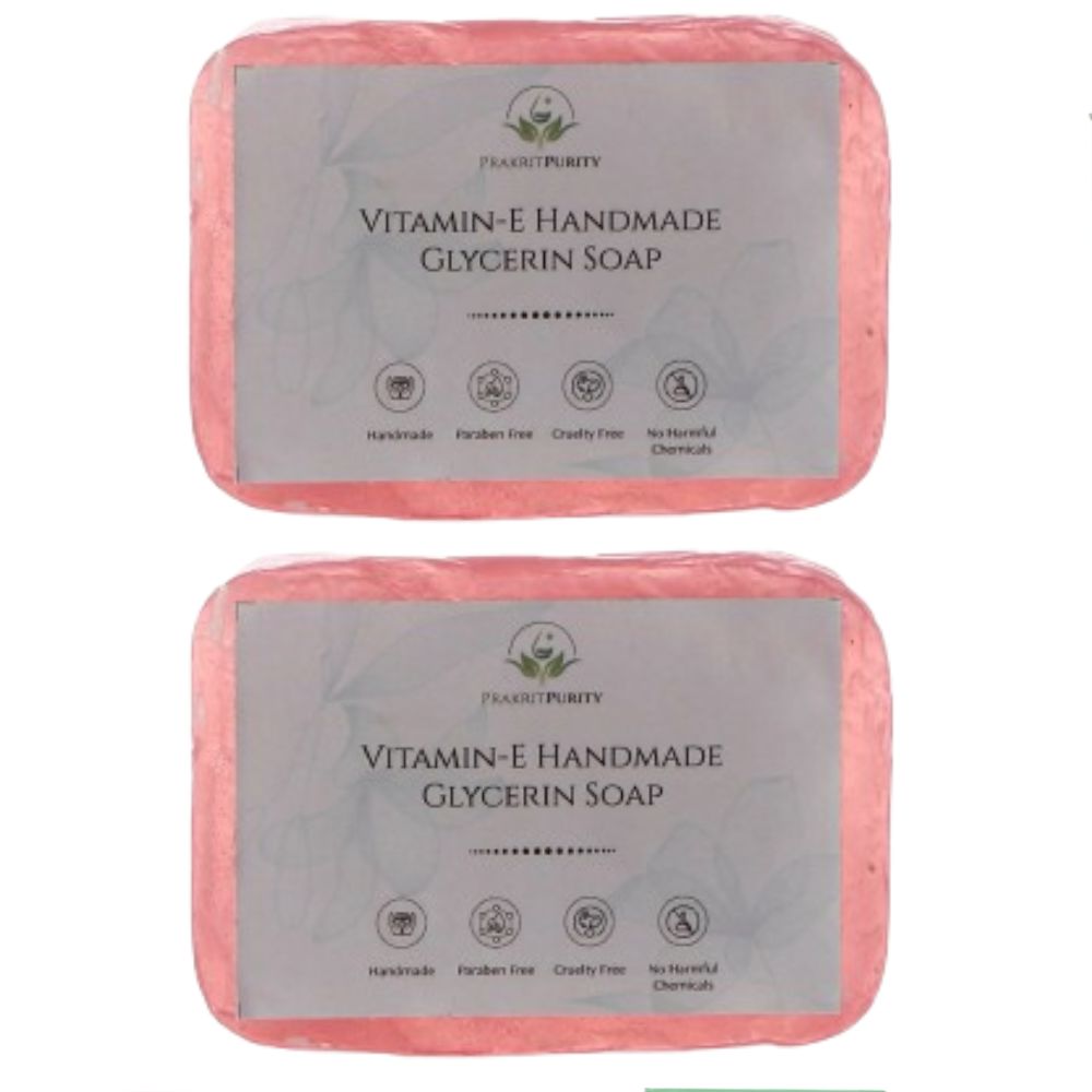 PrakritPurity Vitamin E Handmade Glycerine Soap - Distacart