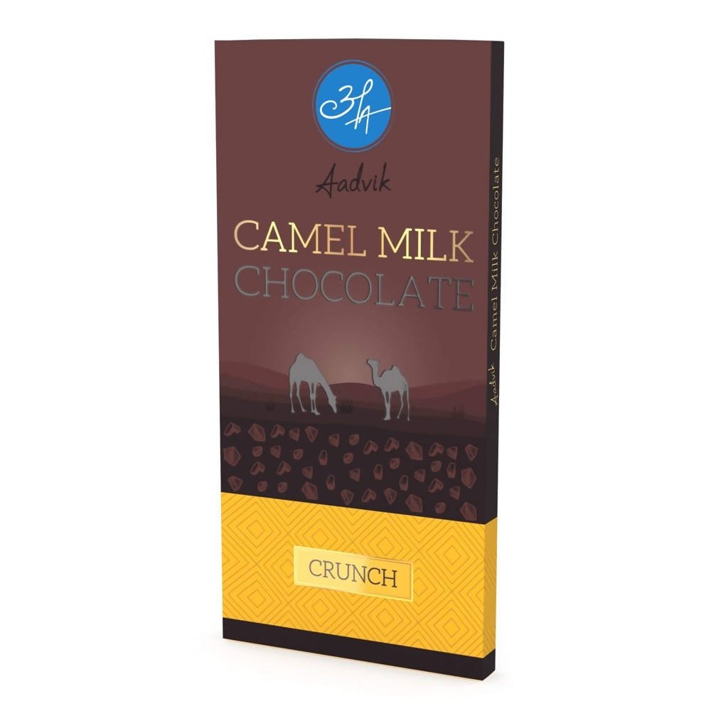 Aadvik Camel Milk Chocolate With Crunch - Distacart