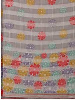 Thumbnail for Hand Embroidered Kurta With Pant & Printed Dupatta Set, Multicolor - Hiral Fashion - Distacart