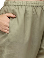 Thumbnail for Hand Embroidered Kurta With Pant & Printed Dupatta, Multicolor - Hiral Fashion - Dista