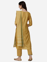 Thumbnail for Embroidered Kurta With Pant & Dupatta Set, Multicolor - Hiral Fashion - Dista
