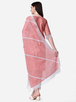 Thumbnail for Lucknawi Embroidered Kurta With Pant & Dupatta Set, Multicolor - Hiral Fashion - Distacart