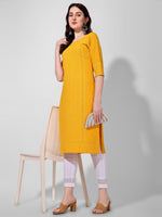 Thumbnail for Thread Embroidered Kurta, Multicolor - Hiral Fashion - Distacart