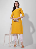 Thumbnail for Thread Embroidered Kurta, Multicolor - Hiral Fashion - Distacart