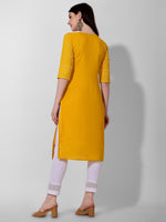 Thumbnail for Thread Embroidered Kurta, Multicolor - Hiral Fashion - Distacart