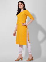 Thumbnail for Thread Embroidered Kurta, Multicolor - Hiral Fashion - Distacart