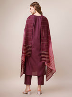 Thumbnail for Embroidered Kurta With Pant & Dupatta, Multicolor - Hiral Fashion - Distacart