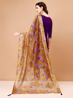 Thumbnail for Embroidered Kurta With Pant & Printed Organza Dupatta Premium, Multicolor - Hiral Fashion - Distacart