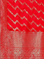 Thumbnail for Hand Embroidered Kurta With Pant & Banarasi Jacquard Dupatta Premium, Multicolor - Hiral Fashion - Distacart