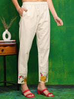 Thumbnail for Versatile Embroidered Co Ords, Beige - Hiral Fashion