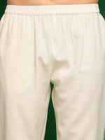 Thumbnail for Versatile Embroidered Co Ords, Beige - Hiral Fashion