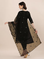 Thumbnail for Mirror Embroidered Premium Kurta With Pant And Dupatta, Multicolor - Hiral Fashion - Distacart