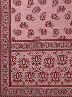 Thumbnail for Floral Printed Rust Kurta With Pant And Dupatta Set, Multicolor - Hiral Fashion - Distacart