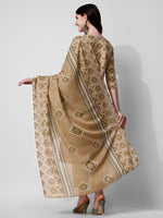 Thumbnail for Printed Green Kurta Pant & Dupatta Set, Multicolor - Hiral Fashion - Distacart