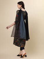 Thumbnail for Alia Cut Kurta With Pant And Dupatta, Multicolor - Hiral Fashion - Distacart