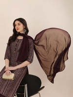 Thumbnail for Printed Kurta With Pant And Dupatta Set, Multicolor - Hiral Fashion - Distacart