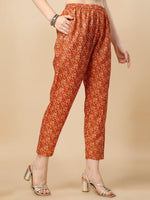 Thumbnail for Printed Kurta With Pant And Dupatta Set, Multicolor - Hiral Fashion - Distacart