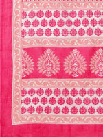 Thumbnail for Printed A-Line Kurta With Pant And Dupatta Set, Multicolor - Hiral Fashion - Distacart