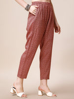 Thumbnail for Printed Kurta With Pant And Dupatta Set, Multicolor - Hiral Fashion - Distacart