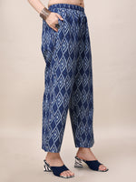 Thumbnail for Printed Collar Kurta With Pant Co-Ordset, Multicolor - Hiral Fashion - Distacart