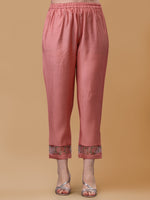 Thumbnail for Embroidered Kurta With Pant & Dupatta Set, Multicolor - Hiral Fashion - Distacart