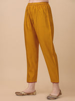 Thumbnail for Hand Embroidered Kurta With Pant & Banarasi Dupatta, Multicolor - Hiral Fashion - Distacart