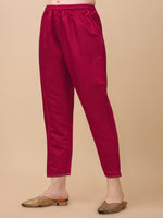 Thumbnail for Hand Embroidered Kurta With Pant & Banarasi Dupatta, Multicolor - Hiral Fashion - Distacart