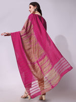 Thumbnail for Embroidered Kurta With Pant & Dupatta Set, Multicolor - Hiral Fashion - Distacart