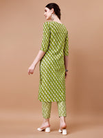Thumbnail for Embroidered & Floral Printed Kurta With Pant & Dupatta, Multicolor - Hiral Fashion - Distacart