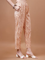 Thumbnail for Printed & Lace Yoke Embroidered Kurta With Pant & Dupatta, Multicolor - Hiral Fashion - Distacart