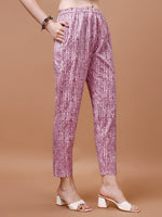 Thumbnail for Printed & Lace Yoke Embroidered Kurta With Pant & Dupatta, Multicolor - Hiral Fashion - Distacart