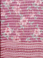 Thumbnail for Mirror & Beads Hand Embroidered Kurta With Pant & Printed Organza Dupatta, Multicolor - Hiral Fashion - Distacart