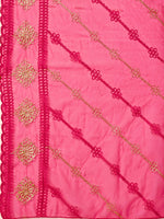 Thumbnail for Embroidered Kurta With Pant And Dupatta Set, Multicolor - Hiral Fashion - Distacart