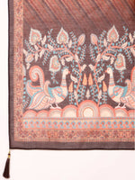 Thumbnail for Leheriya Printed & Embroidered Kurta With Pant And Dupatta Set, Multicolor - Hiral Fashion - Dista