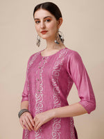 Thumbnail for Embroidered & Printed Kurta With Pant And Dupatta Set, Multicolor - Hiral Fashion - Distacart