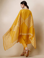 Thumbnail for Printed & Embroidered Kurta With Pant & Dupatta Set, Multicolor - Hiral Fashion - Distacart