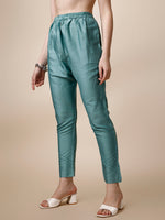 Thumbnail for Hand Embroidered Kurta With Pant & Dupatta Set, Multicolor - Hiral Fashion - Distacart