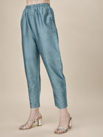 Thumbnail for Embroidered Kurta With Pant And Dupatta Set, Multicolor - Hiral Fashion - Distacart