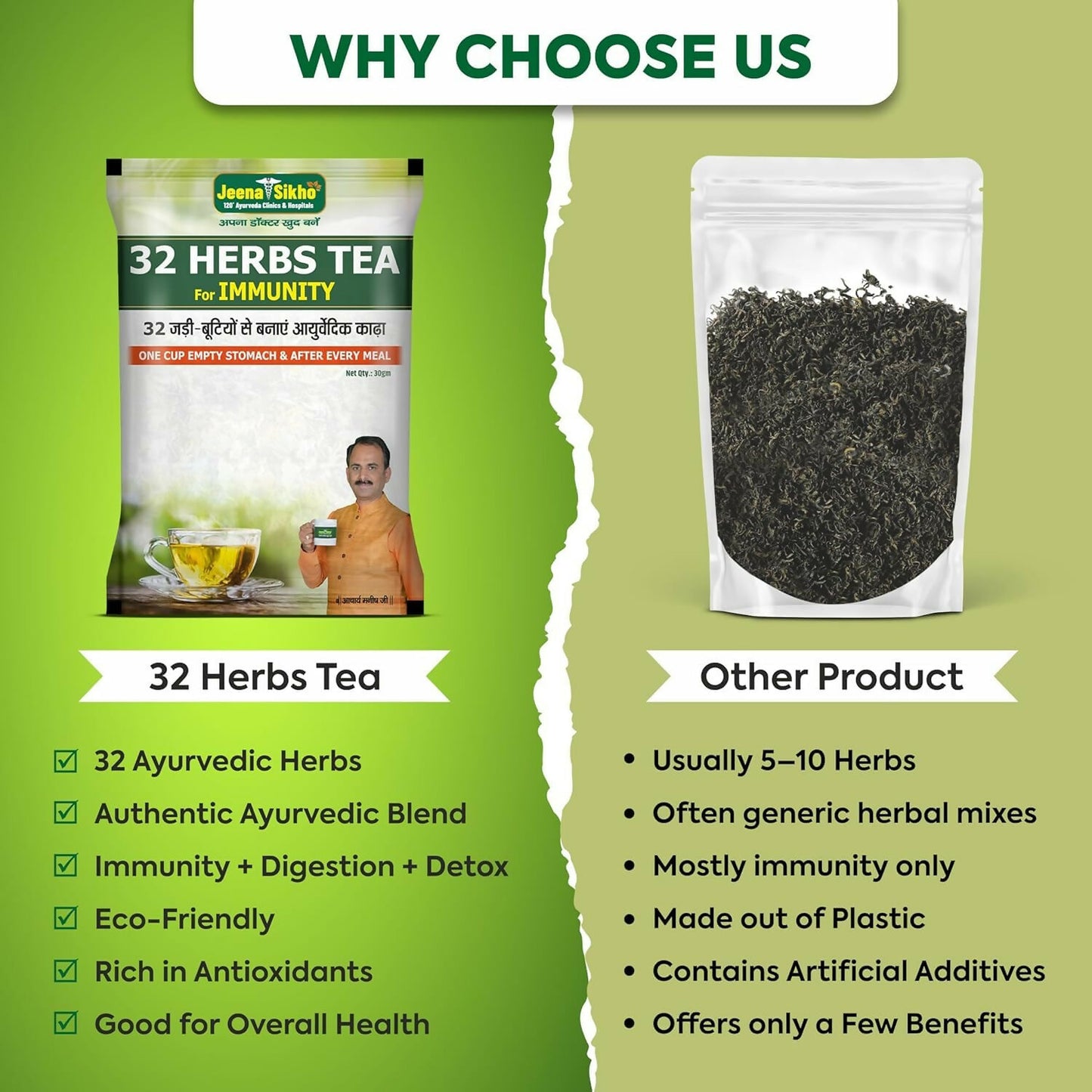 Jeena Sikho 32 Herbs Tea - Dista