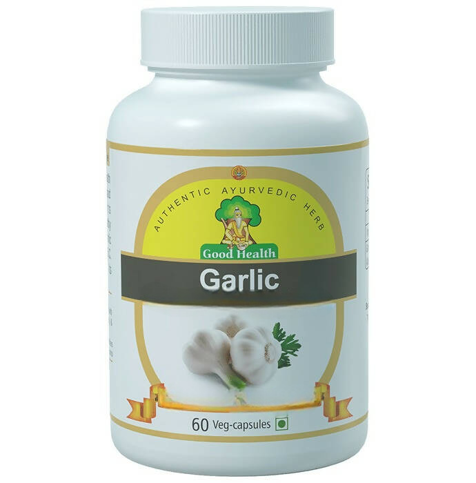 Sushrut Ayurved Good Health Garlic Veg Capsules - Distacart