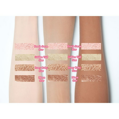Etude House Bling Bling Eyeshadow Stick - 15 Peach Swan Star (21) - Distacart