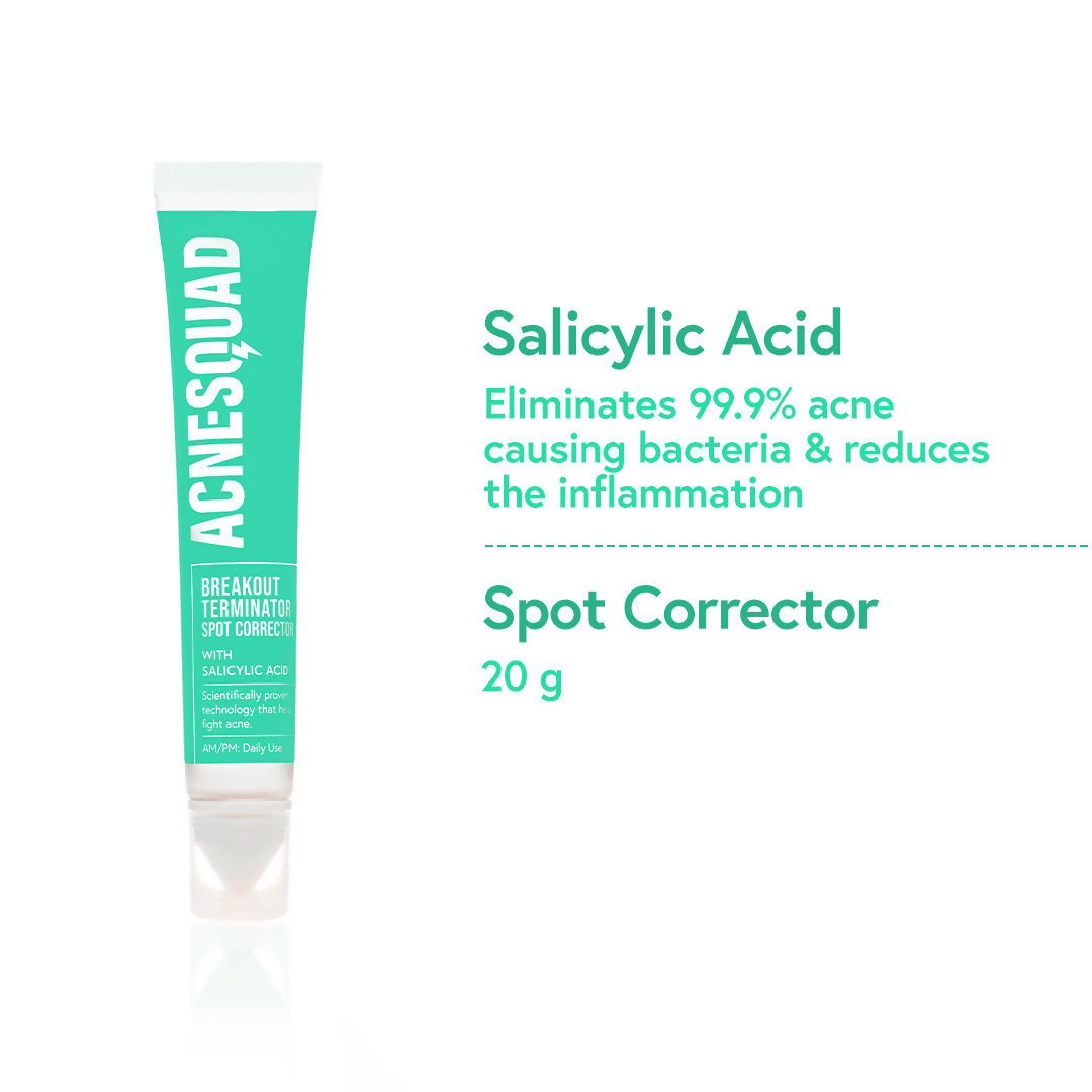 Acne Squad Spot Corrector For Active Acne With Salicylic Acid - Distacart