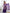 Evanik Purple Pure Romance Silk With Print Kediya With Palazzo Suit