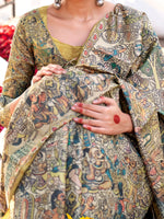 Thumbnail for NOZ2TOZ Women's Silk Blend Beige Printed Designer Saree With Blouse Piece - Distacart