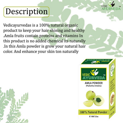 VedicAyurveda Amla Powder - Dista