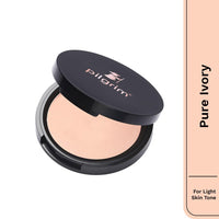 Thumbnail for Pilgrim Pure Ivory Matte Finish Compact Powder Absorbs Oil, Conceals & Gives Radiant Skin - Distacart