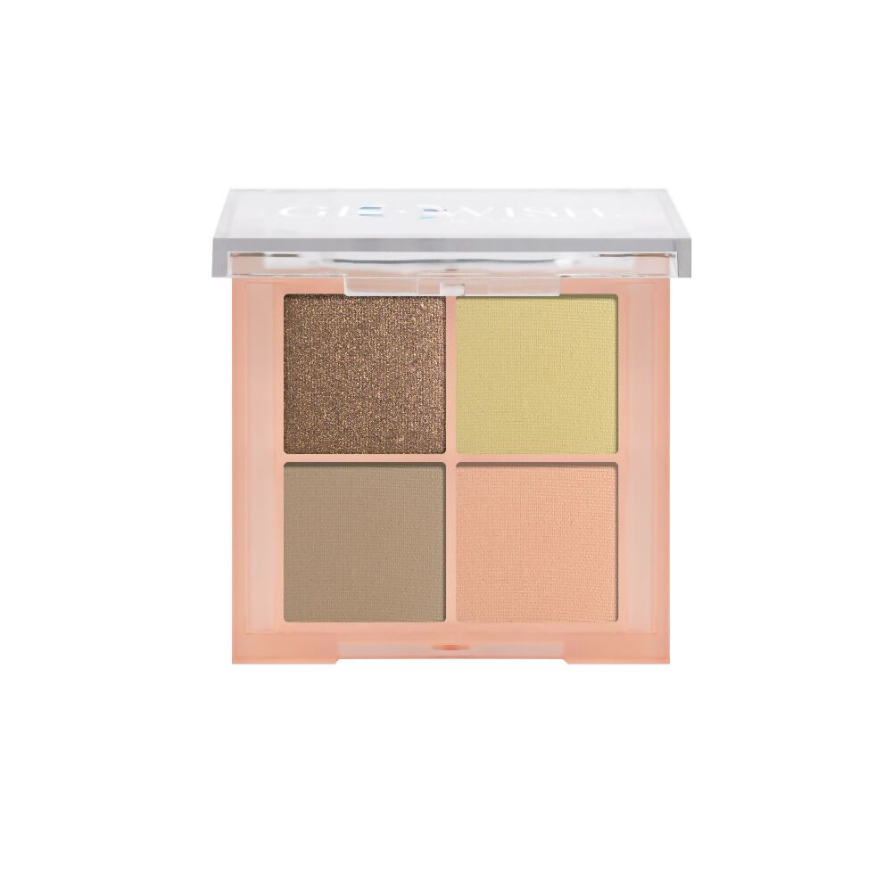 Huda Beauty Glowish Micro Mini Natural Eyeshadow Palette - Moss - Distacart