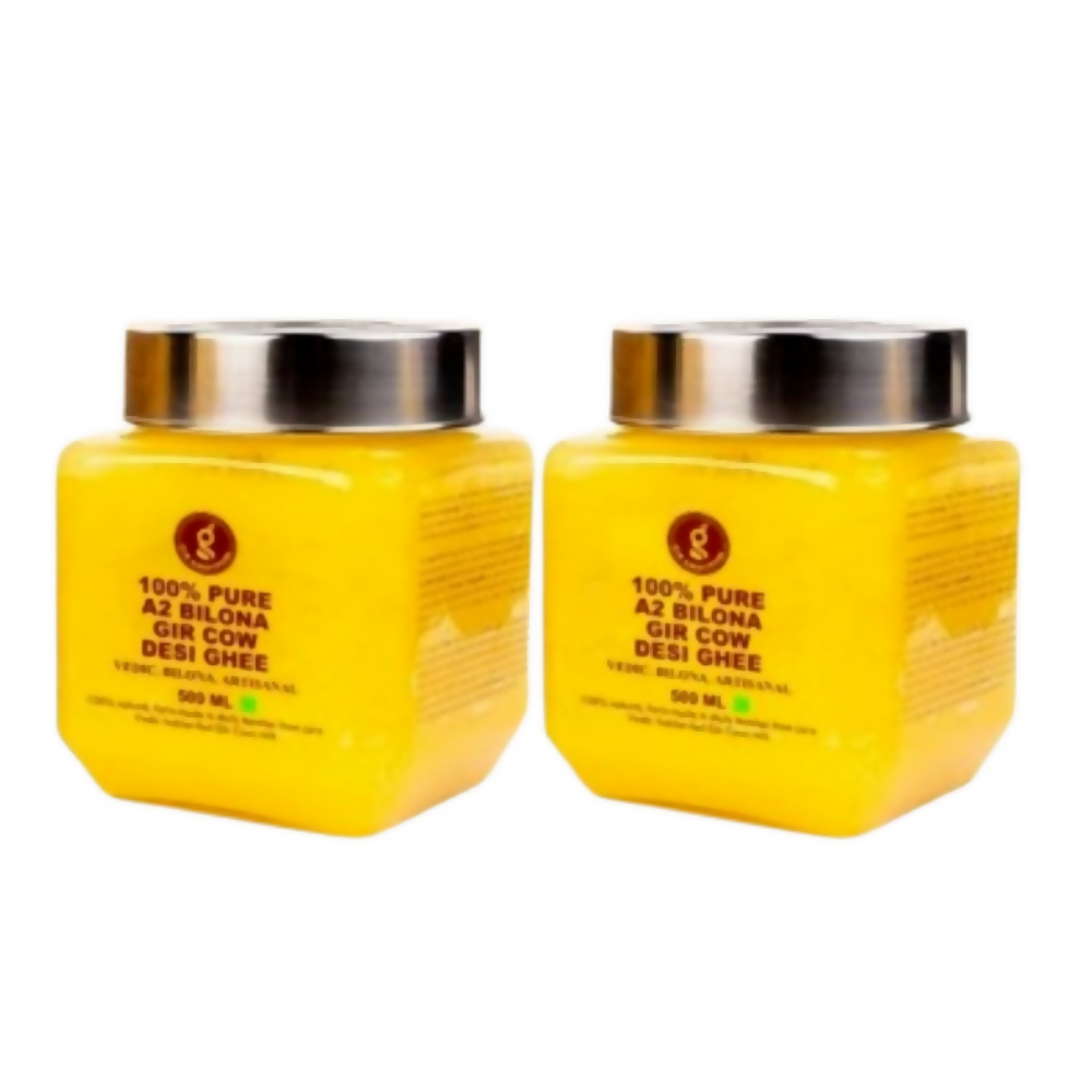 Giramritphal A2 Pure Desi Gir Cow Ghee Vedic Bilona Method - Distacart