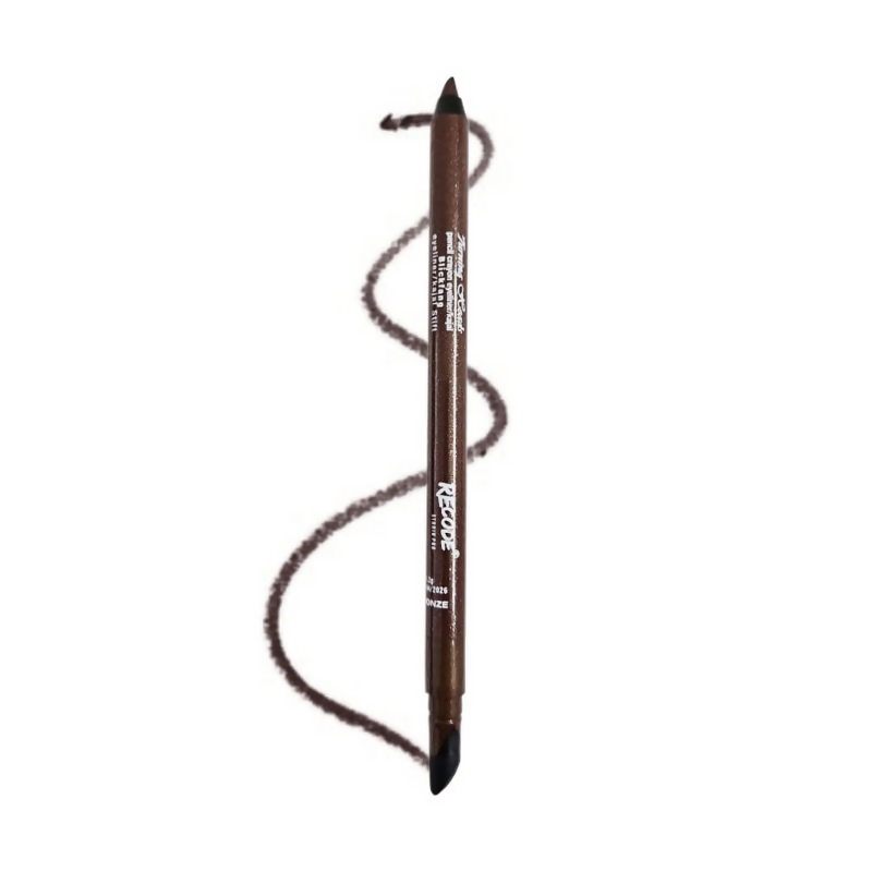 Recode Turning Heads Crayon Gel Eyeliner Cum Kajal Pencil - Wow Bronze