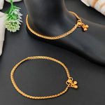 Thumbnail for JS Fashion Antique Designer High Gold Polish Fancy Style Payal for Women & Girls - Distacart